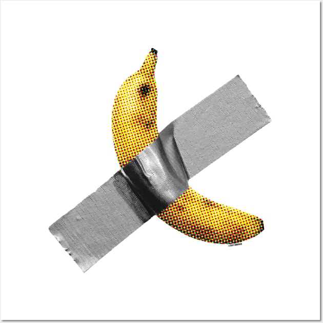 Duct Tape Banana Halftone [Rx-Tp] Wall Art by Roufxis